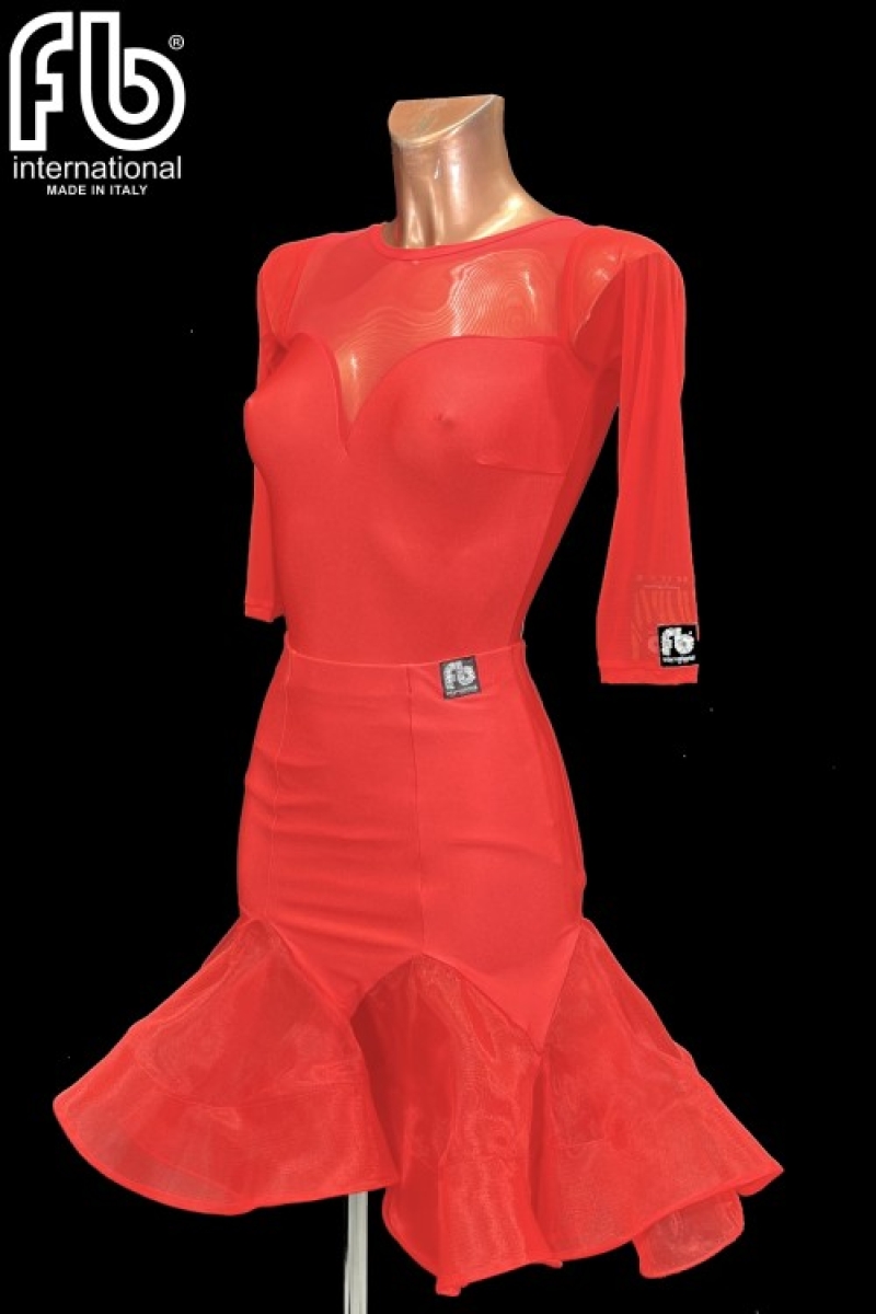 Rubino leotard and Iris skirt